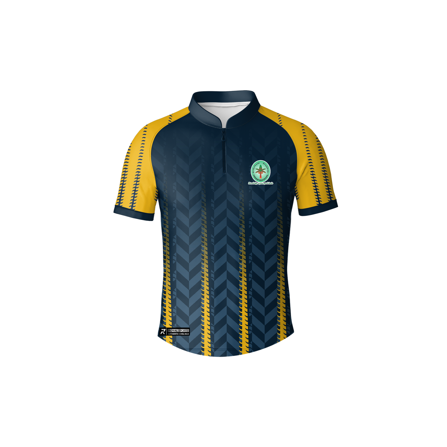 Girls Round Cut Yellow House Jersey