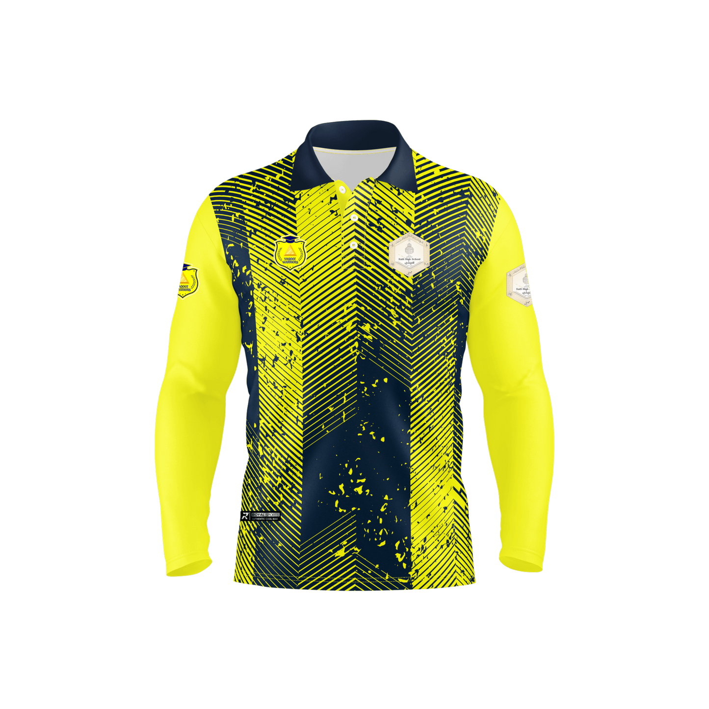 Girls Full Sleeves Yellow House Jersey